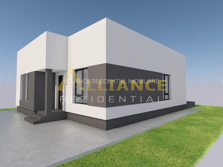 Vila individuala | 4 camere - 2 bai - Teren 307 mp - 2