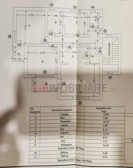 Ploiesti - Str Vasile Lupu - Apartament in vila - SUT 105mp - 13