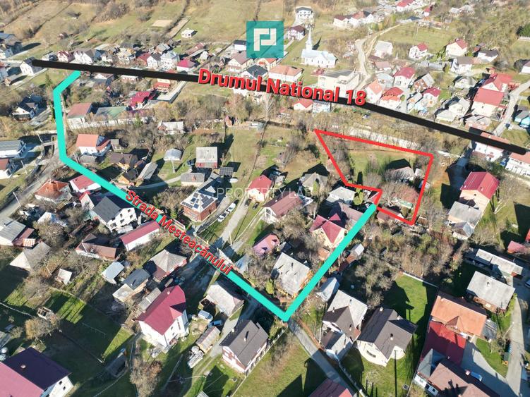 Casă de lemn, cu teren în Borșa - 2