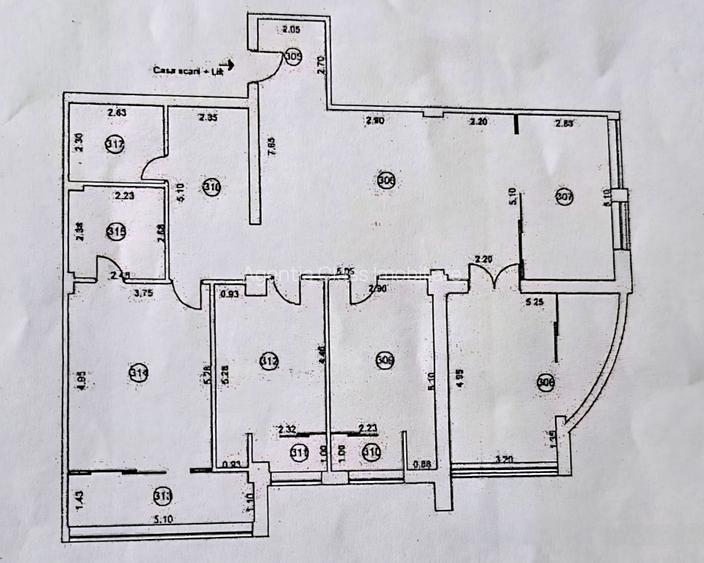 Penthouse exclusivist – bloc Central Park  – Strada Basarabiei - 10