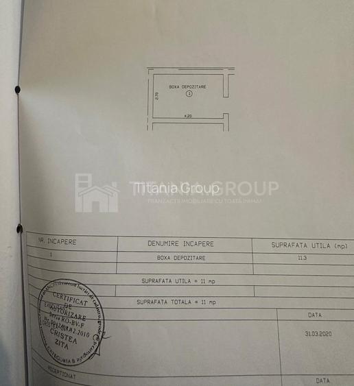 STUDIO DE VÂNZARE – DEALUL MORII RESIDENCE + LOC DE PARCARE SI BOXA - 20