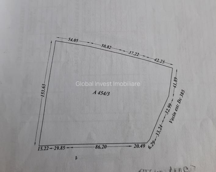 Teren Intravilan 1766mp cu deschidere dubla la asfalt și alee, toate utilitățile - 10