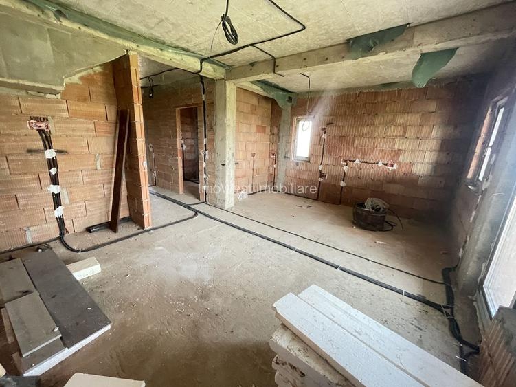 Casă la roșu | 3 dormitoare | Teren 340 mp – Moșnița Nouă-Kaufland - 5