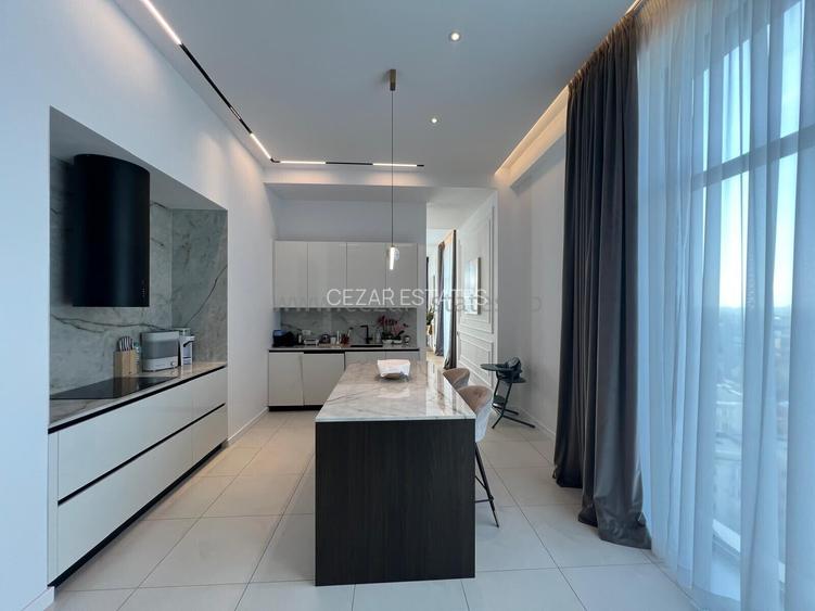 HERASTRAU ONE TOWERS  PENTHOUSE DUPLEX  VEDERE PANORAMICA - 9