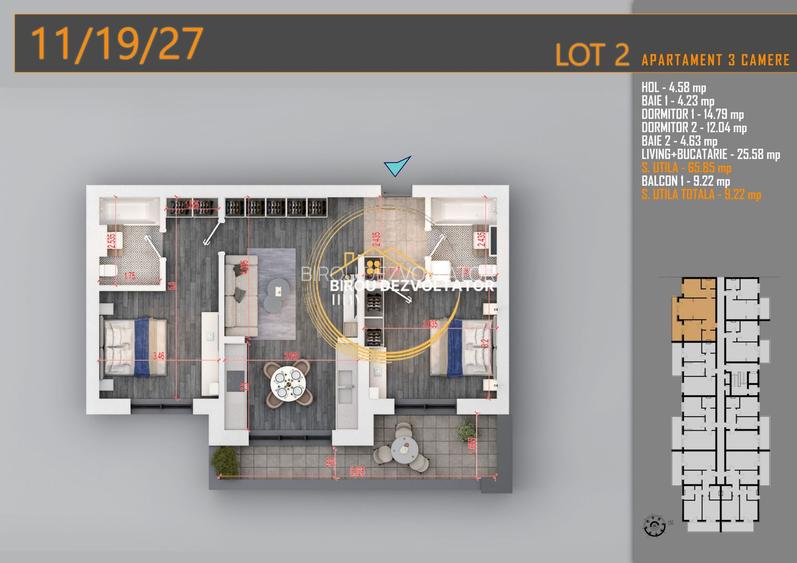 Decomandat 2 bai Titan Pallady metrou la 12minute Ansamblu premium - 1