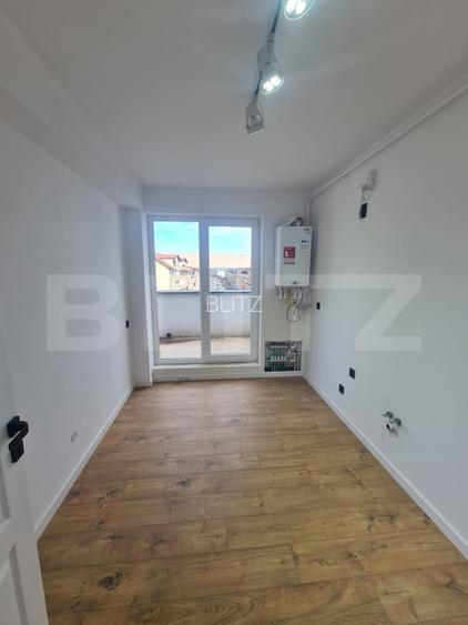 Apartament finisat, 52 mp utili, terasa 34 mp, zona Terra - 3