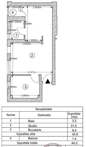 APARTAMENT 2 CAMERE // 5 MINUTE DE METROU PIPERA // MOBILAT & UTILAT - 10