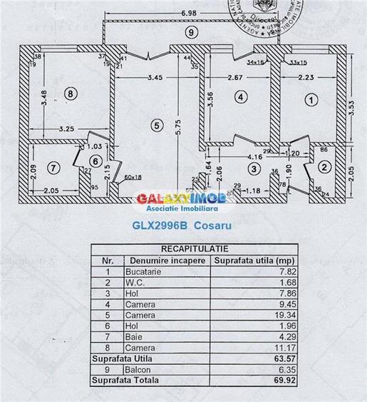 inchiriez apartament 3 camere  ,Panduri,Marriot - 9