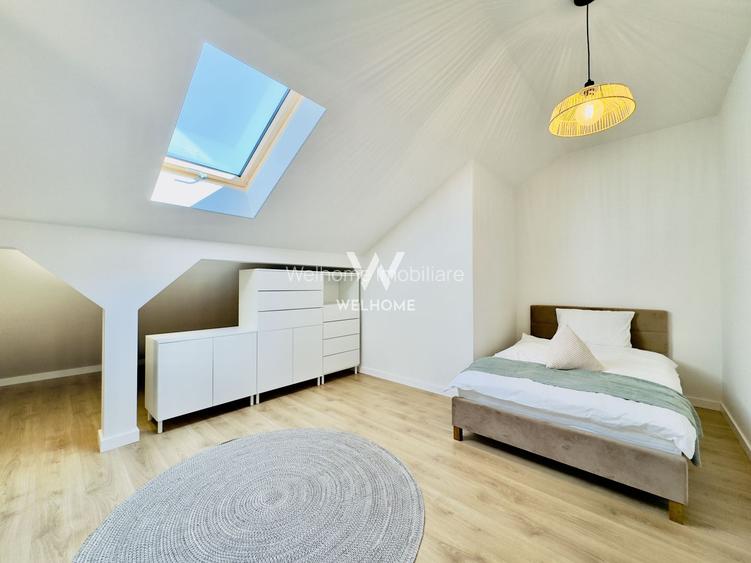 Penthouse 3 camere, 2 băi, mobilat complet, orientare SUD - întabulat - 11