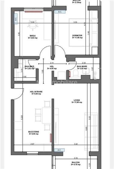 Mobilat si utilat la etajul 2 in Bucovina - 7