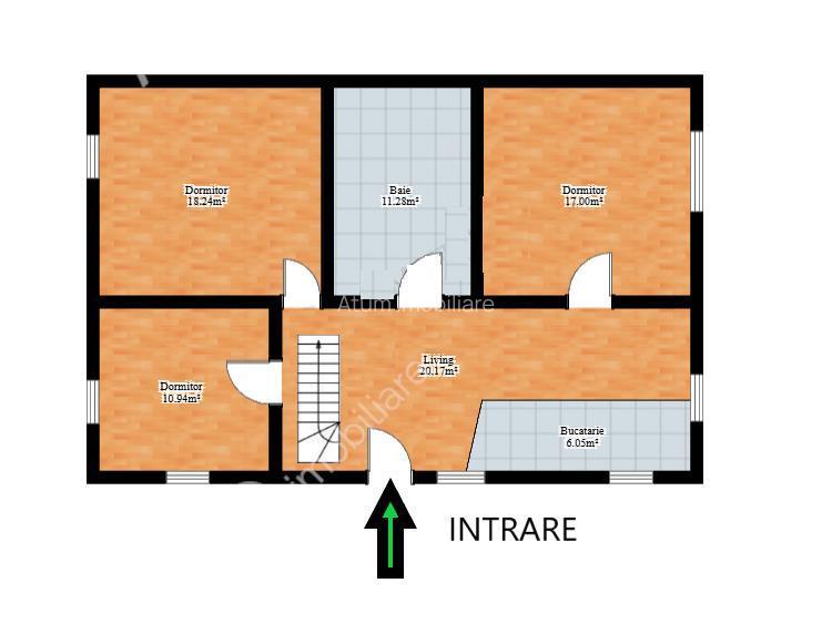 Casa 6 camere decomandate curte 130 mp in Selimbar - 5