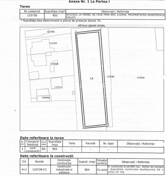 Imobil situat in Galati, P+2, Cartier Aurel Vlaicu, 2411 mp. - 6