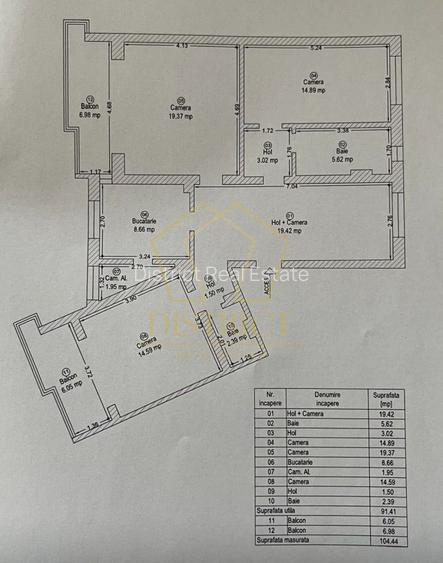 Apartament spatios cu 4 camere si garaj | Spitalul Judetean - 18