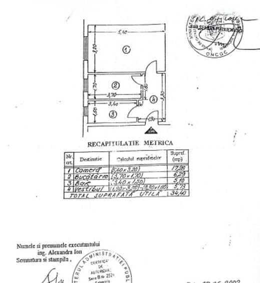 Garsoniera 34 Mp | Parter | Sebastian - Bolintineanu - 6