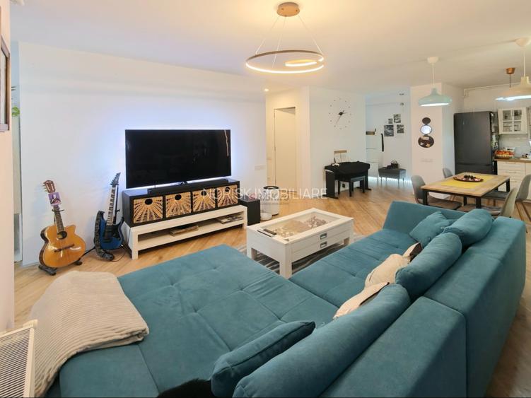 3 Camere | 77 MP | Pipera | Parcare | 4City North | Centrală | Mobilat - 12
