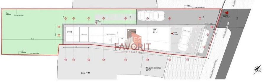 EXCLUSIVITATE COMISION 0% | Teren intravilan | Zona Sagului | Piata Aurora - 7