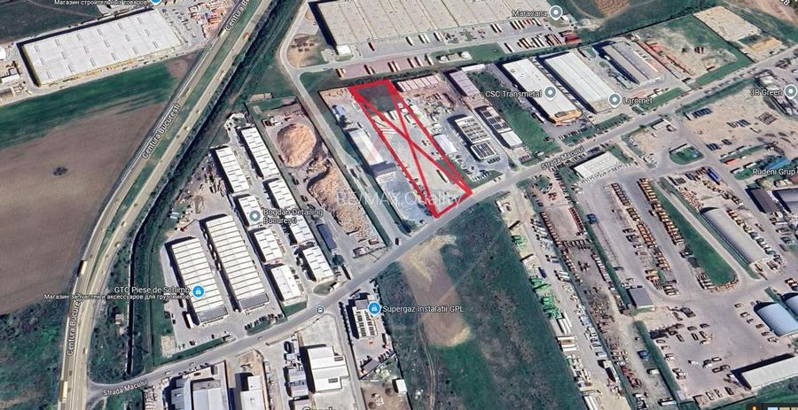 Teren industrial / Platforma betonata Rudeni, deschidere 45 m - 3