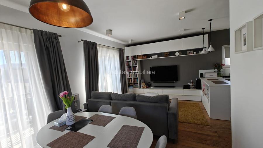Apartament 3 camere, in vila, finisat modern, parcare, Borhanci - 12