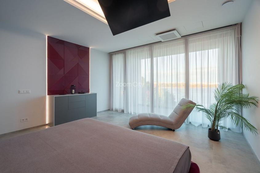 Smart-Home nZEB spectaculoasa Bucuresti Sector 1 cu deschidere lac -teren 2000mp - 34