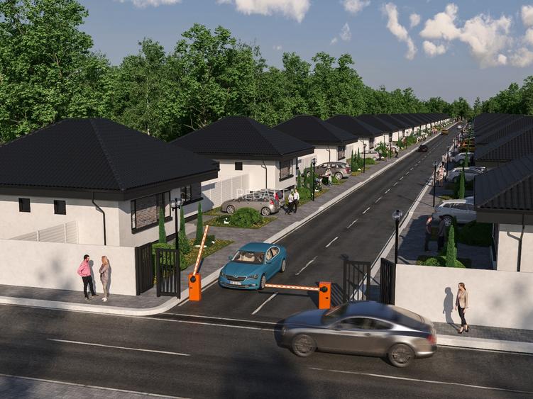 VILA PE PARTER CU MANSARDA - 500 mp TEREN in CORBEANCA - 3