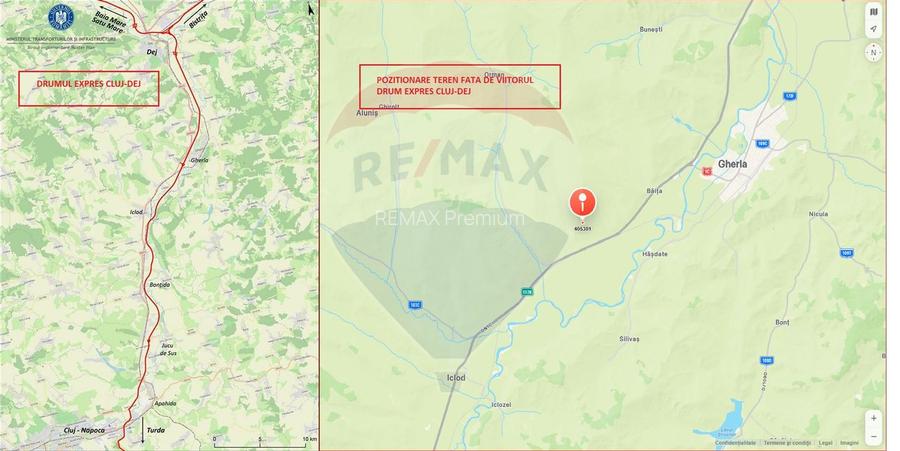Teren 9.4 ha extravilan + casa 230 mp, COMISION 0% - 5