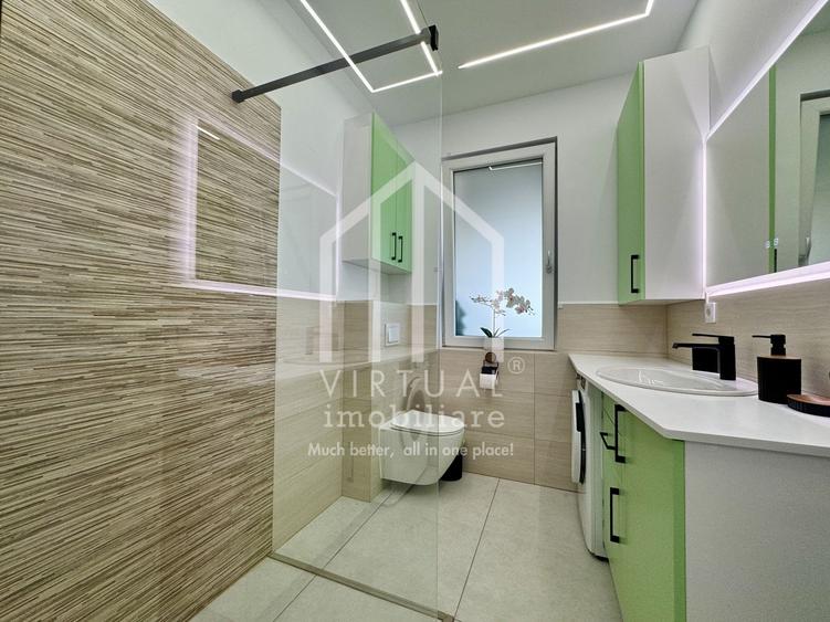 Penthouse cu 2 camere + terasa (55mp), parcare, bloc cu lift, etaj 7/7