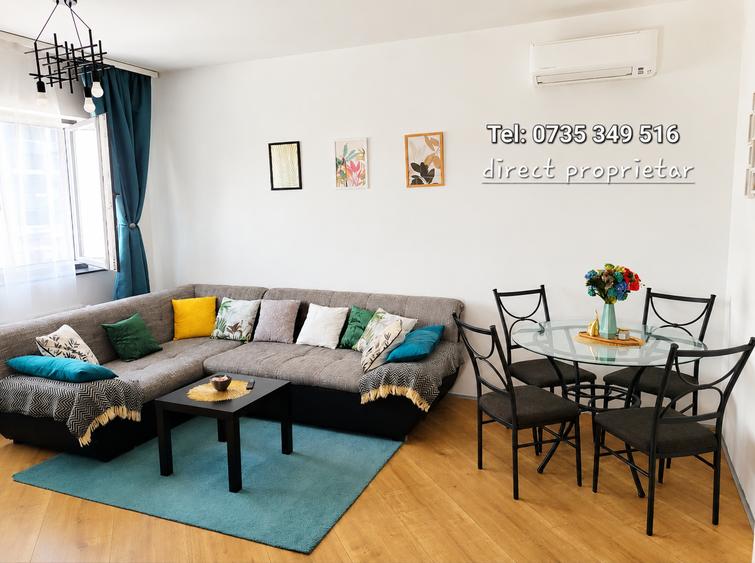 Inchiriez apt.2 camere, Complex 4CityNorth, direct proprietar, parcare inclusa