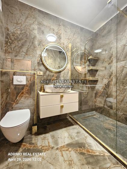 PRIMUL CHIRIAS - Ap2cam SUPERB - Totul Nou - Parcare - Campus  - 600 euro - 14