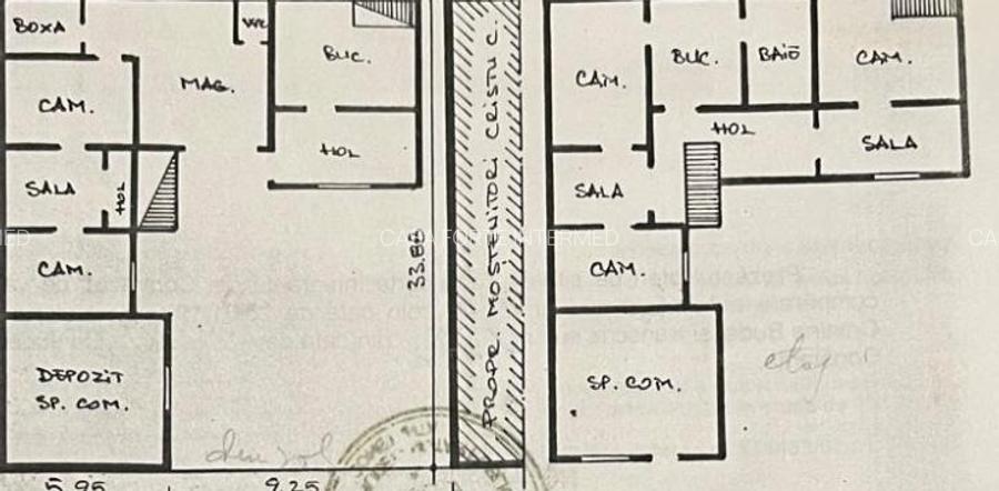 Casă Centru  Demisol+Parter + Spațiu Comercia l –Tomis Mall  414000  euro - 39