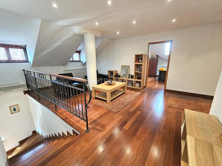 Baneasa vav Liceul Francez 6cam+4bai+garaj Curte 563mp Constr 2003 Merita Vazuta - 17