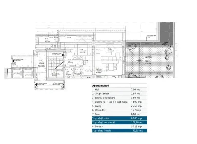 Apartament Lux 2 Camere Floreasca I Terasa 50mp I Rahmaninov 38 - 12