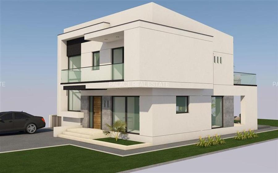 Vila de vanzare Valea Ursului , proiect nou, 4 camere  teren 650 mp - 5