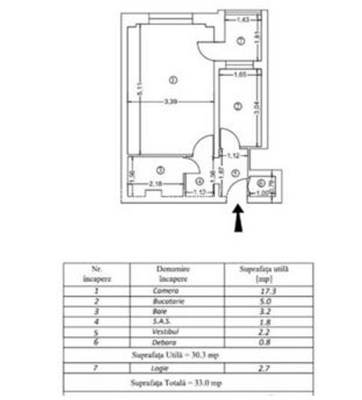Garsoniera,Piata Iancului,Metrou POSTA,bl.1979 MIXT,reabilitat,et.5 DECOMANDATA - 5