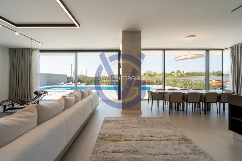 Ca in reviste! Vila senzationala, moderna, piscina si teren de tenis-COMISION 0% - 20