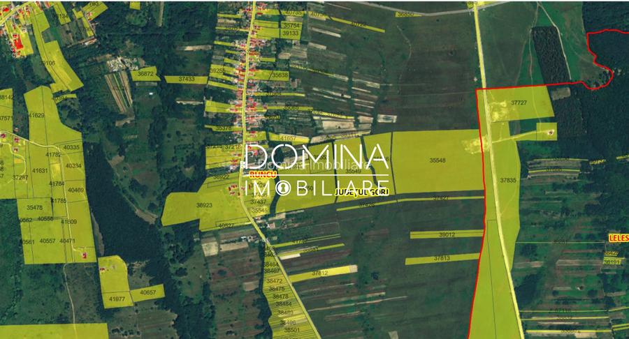 Vânzare teren *17,8 ha - front stradal 40 m.l.* Comuna Runcu - Sat Dobrița - 5