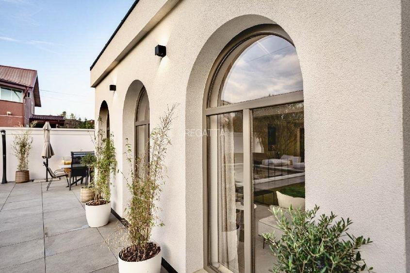 vila cu piscina cu teren de 460mp - 9