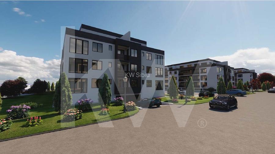 Apartament 3 camere 2 bai - 72mp utili de vanzare balcon etaj 1 Sibiu - 8