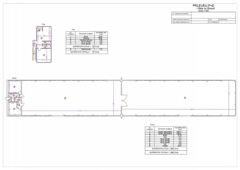 Zona Industriala (Dobrogea), hala 1.033 mp., constructie 2024, ISU tip C - 18