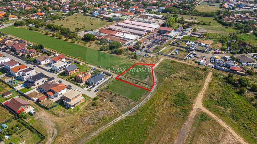 Teren 1237 mp cu PUZ aprobat de vanzare Bujac,Arad - 4