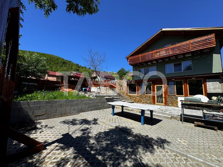 Casa de vis la munte 7 camere 5 bai ciubar teren 558 mp Rasinari Sibiu - 14