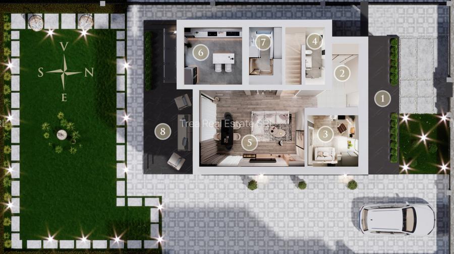 VILA PREMIUM | FINALIZATA | TUNARI | 5 min Scoala Americana - 25