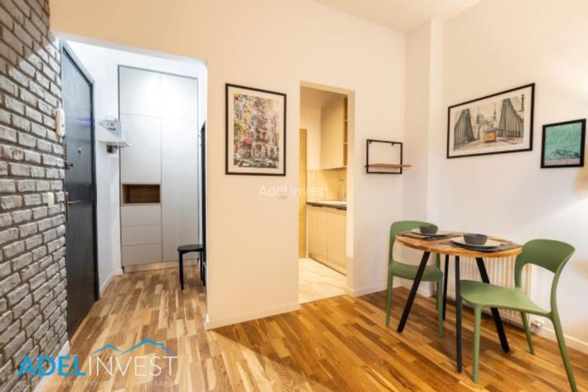 PIATA ROSETTI * METROU* GARSONIERA MOBILATA SI UTILATA MODERN * CENTRALA PROPRIE - 5
