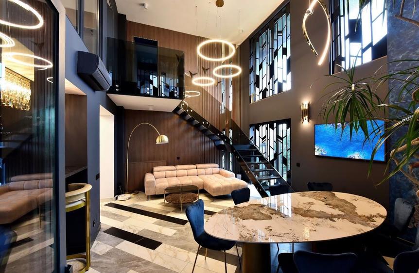 DUPLEX PREMIUM AVIAȚIEI | CURTE PRIVATĂ 100 MP | LIVING ÎNĂLȚIME 6M