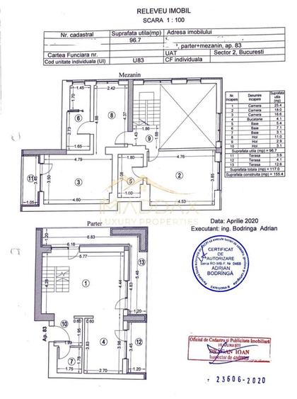 Apartament  Smart tip duplex *155mp* / *111mp* gradina / Aviatiei - 1