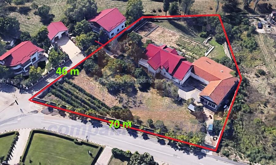 Oportunitate imobiliara P+2+M, teren intravilan, 4263 mp, Chiajna-Rosu - 2