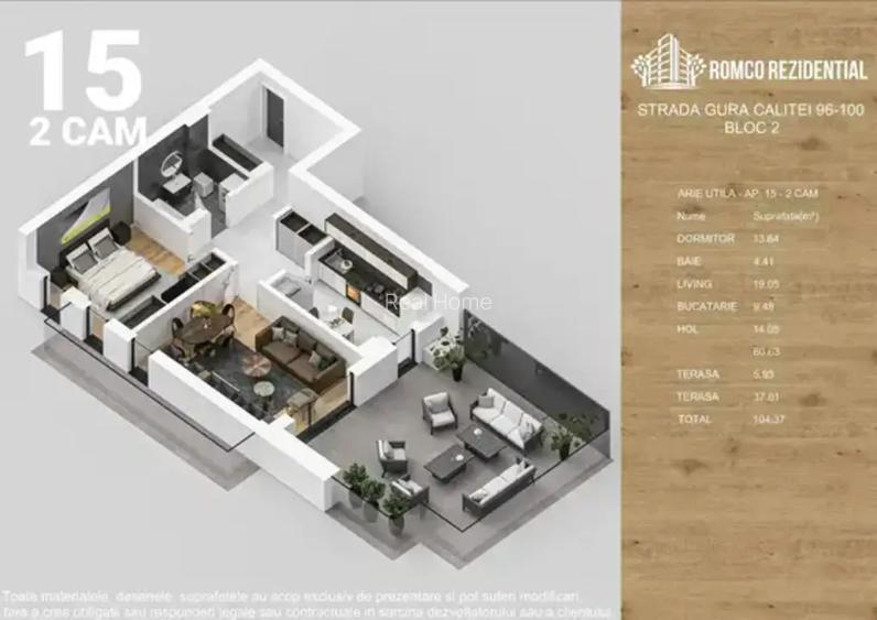 2 camere nZEB cu terasă | Panouri Fotovoltaice | Pompă de Căldură - 7