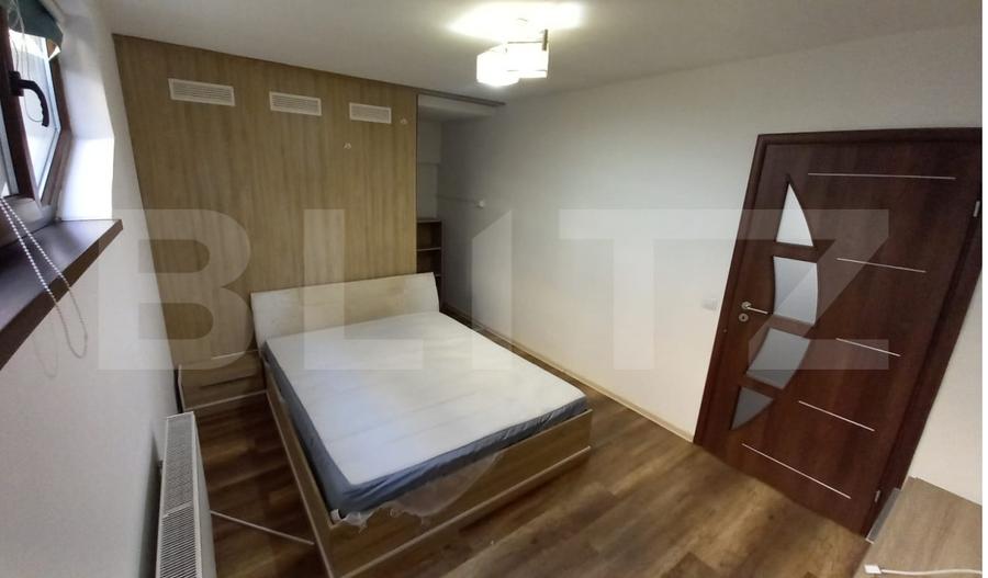 Apartament mobilat, 3 camere, 63 mp, curte 49 mp, parcare, cart Europa !