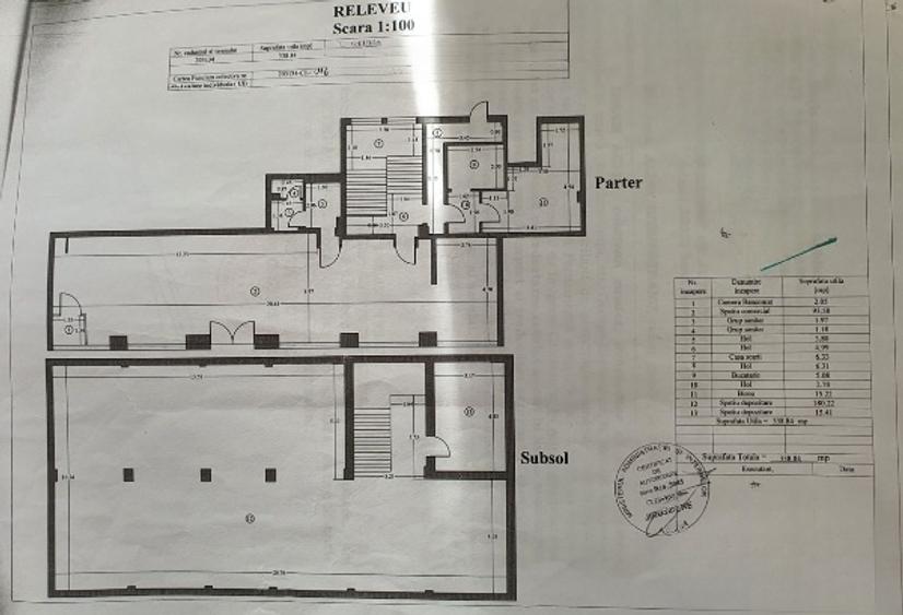 Ultracentral, SPATIU COMERCIAL, 340 mp., IDEAL REPREZENTANTA