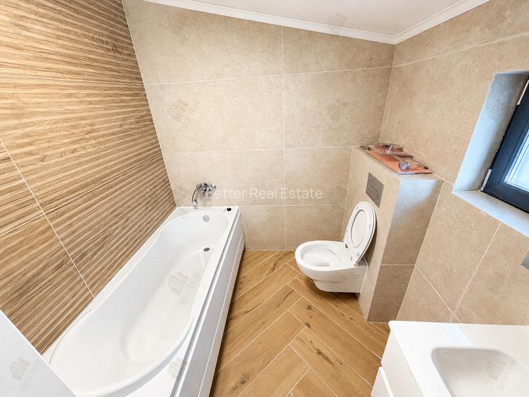 Casă individuală P+1E, 4 camere | 3 bai - teren 350 mp - 6