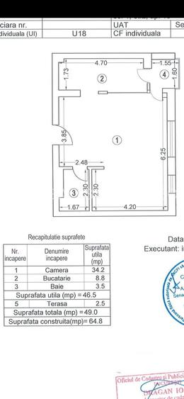 Studio dublu 49mp parcare subterana inclusa Cloud 9 Aviatiei Pipera - 1